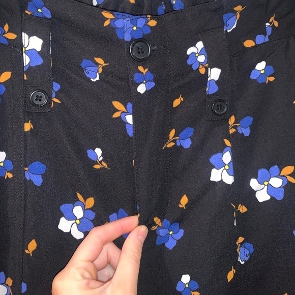 NWT Popsugar paper bag utility ankle pants - Picture 5 of 9